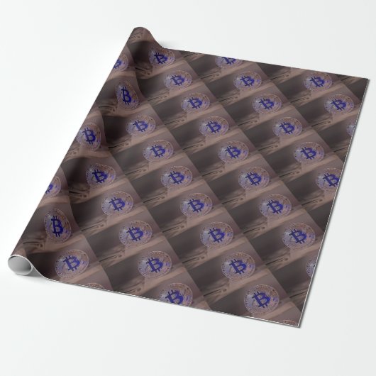 Bitcoin 8 geschenkpapier (Ungerollt)