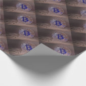 Bitcoin 8 geschenkpapier (Ecke)