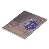 Bitcoin 8 notizblock (Rotiert)