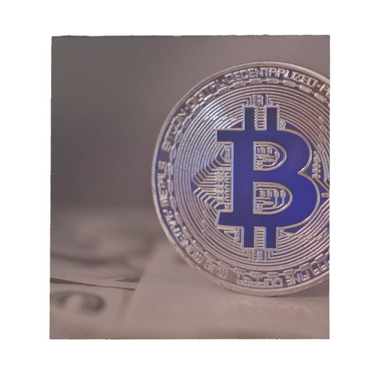 Bitcoin 8 notizblock (Vorderseite)