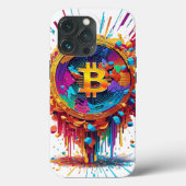 Bitcoin-Abbildung Case-Mate iPhone Hülle (Rückseite)
