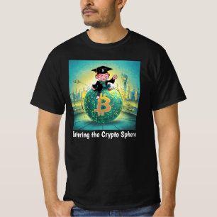 Bitcoin Abschluss Black T-Shirt