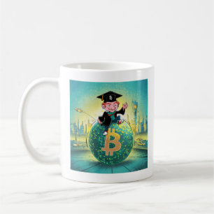 Bitcoin-Abschluss Kaffeetasse
