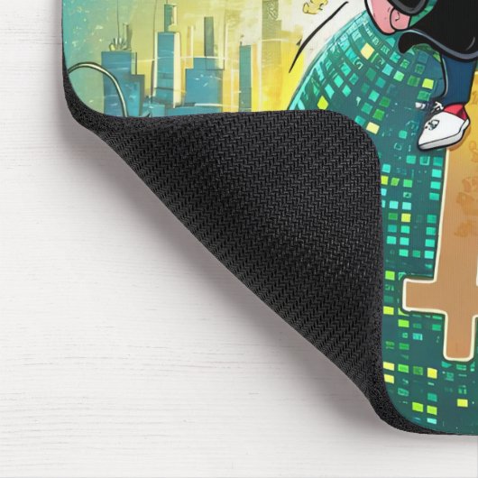 Bitcoin-Abschluss Mousepad (Ecke)