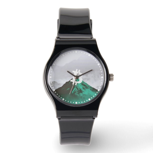 Bitcoin All-Time-High (ATH) Armbanduhr (Vorderseite)