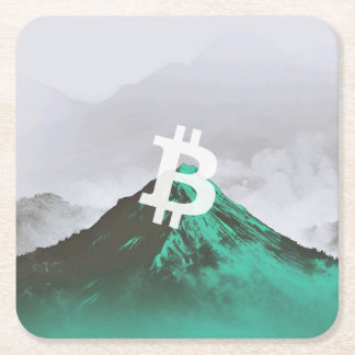 Bitcoin All-Time-High (ATH) Rechteckiger Pappuntersetzer