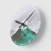 Bitcoin All-Time-High (ATH) Runde Wanduhr (Winkel)