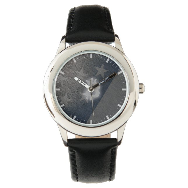 Bitcoin America Armbanduhr (Vorderseite)