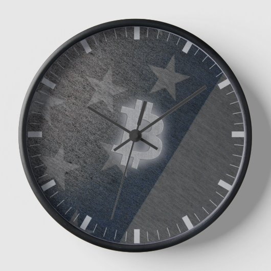 Bitcoin Amerika Uhr (Vorderseite)
