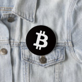 Bitcoin-Anstecknadel (Groß) Button (Beispiel)