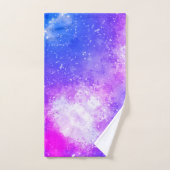 Bitcoin Aquarell (Stil 2 - Miami) Badhandtuch Set (Handtuch)