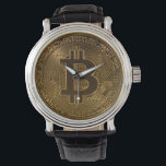 Bitcoin Armbanduhr<br><div class="desc">Bitcoin-digitale Währung</div>