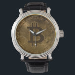 Bitcoin Armbanduhr<br><div class="desc">Bitcoin-digitale Währung</div>