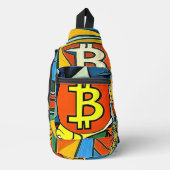 Bitcoin Art Crossbody Bag (Vorderseite)