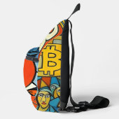 Bitcoin Art Crossbody Bag (Rechts)