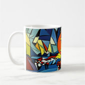 Bitcoin Art Kaffeetasse (Links)