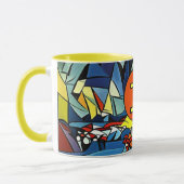 Bitcoin Art Tasse (Links)