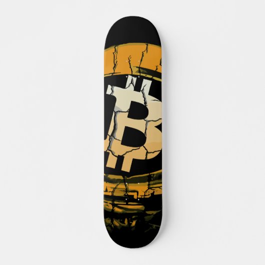 Bitcoin Astronaut-Crypto Astronaut Skateboard (Vorne)