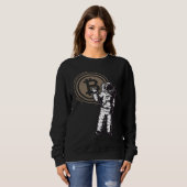 Bitcoin Astronaut Cryptocurrency BTC Crypto Sweatshirt (Vorne ganz)