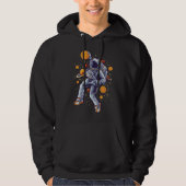 Bitcoin Astronaut zum Mond - Bitcoin Crypto Hoodie (Vorderseite)