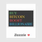 Bitcoin Aufkleber (Blatt)