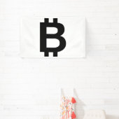 Bitcoin B Bold 2,5x4 Vinyl Banner (InSitu)