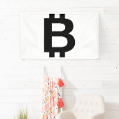 Bitcoin B Bold 3x5 Vinyl Banner (Insitu)