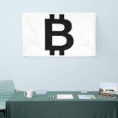 Bitcoin B Bold 3x5 Vinyl Banner (Messeveranstaltung)