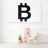 Bitcoin B Bold 6x10 Vinyl Banner (Insitu)