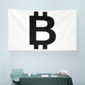 Bitcoin B Bold 6x10 Vinyl Banner (Messe)