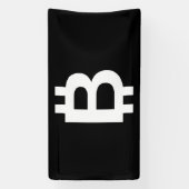 Bitcoin B Cool 1,6x3 Vinyl Banner (Vertikal)