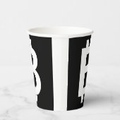 Bitcoin B Cool Paper Cups Pappbecher (Rechts)