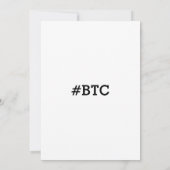 Bitcoin B Coole Einladung (Rückseite)