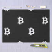 Bitcoin B Cooles Gewebepapier Seidenpapier (Handwerk)