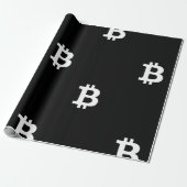 Bitcoin B Cooles Schleifpapier Geschenkpapier (Ungerollt)