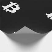 Bitcoin B Cooles Schleifpapier Geschenkpapier (Ecke)