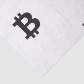 Bitcoin B Fettgewebe Seidenpapier (Detail)