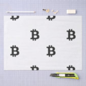 Bitcoin B Fettgewebe Seidenpapier (Handwerk)