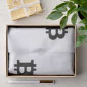 Bitcoin B Fettgewebe Seidenpapier (Geschenk)