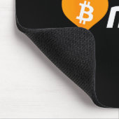 Bitcoin B Mine Kryptowährung Valentinstag Btc Mousepad (Ecke)