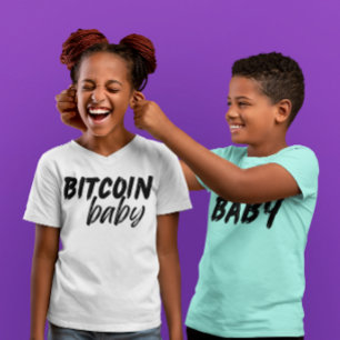 Bitcoin-Baby-Krypto-Geschenk im Stil der Straße Bi T-Shirt