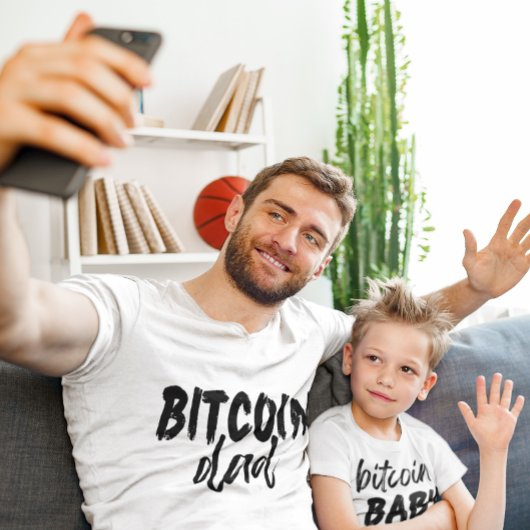Bitcoin BABY kryptographisches Geschenk Baby T-shirt
