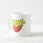 Bitcoin Bandit Kaffeetasse (Vorderseite Links)