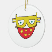 Bitcoin Bandit Keramik Ornament (Links)