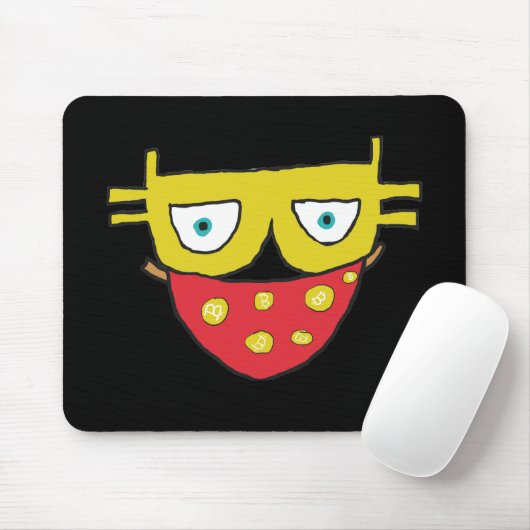 Bitcoin Bandit Mousepad (Mit Mouse)
