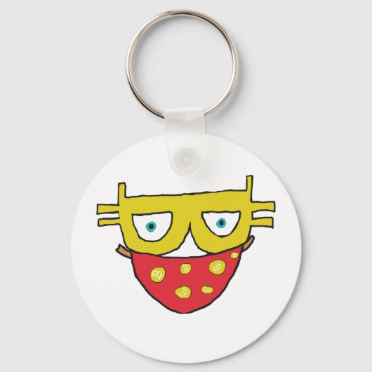 Bitcoin Bandit Schlüsselanhänger (Vorderseite)