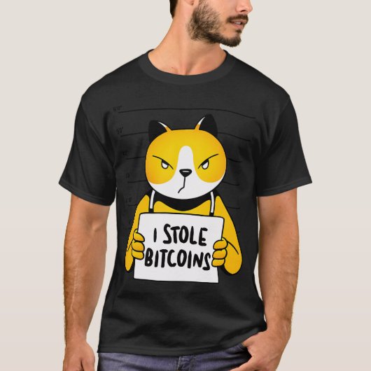 Bitcoin Bandit T-Shirt (Vorderseite)