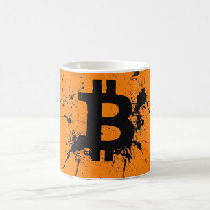 Bitcoin Becher Kaffeetasse