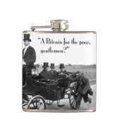 Bitcoin Beggar Flachmann (Vorderseite)