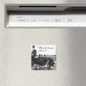 Bitcoin Beggar Magnet (In Situ (Geschirrspüler))